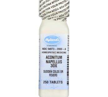 Hyland’s Aconitum Napellus 30x – 250 Tablets