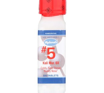 Hyland’s No.5 Kali Mur. 6x – 500 Tablets