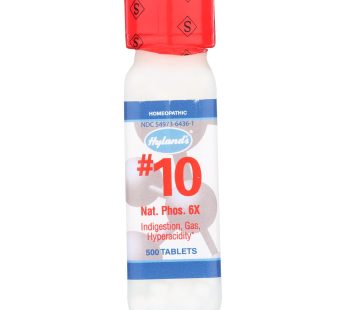Hyland’s No.10 Nat. Phos 6x – 500 Tablets