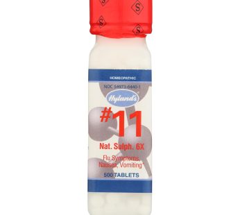 Hyland’s No.11 Nat. Sulph. 6x – 1 G – 500 Tablets