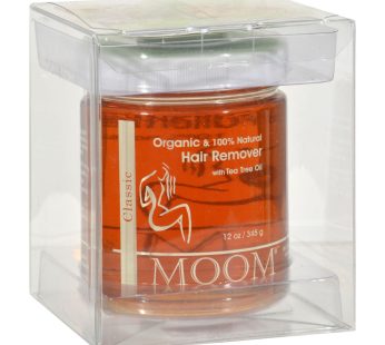 Moom Organic Hair Removal With Tea Tree Refill Jar – 12 Oz