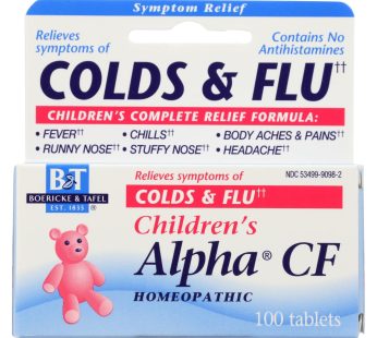 Boericke And Tafel – Children’s Alpha Cf – 100 Tablets