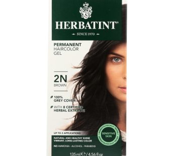 Herbatint Permanent Herbal Haircolour Gel 2n Brown – 135 Ml