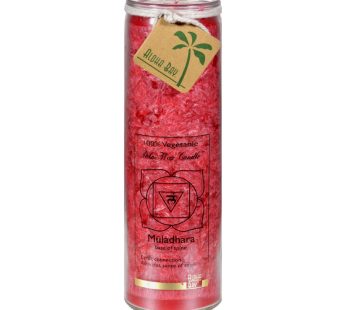 Aloha Bay – Unscented Chakra Jar Money Muladhara Red – 1 Candle