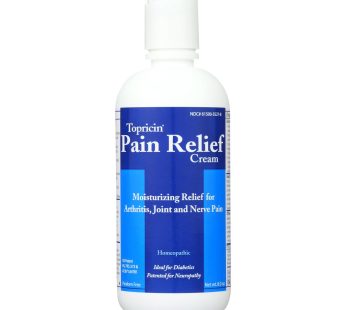Topricin Anti-inflammatory Pain Relief And Healing Cream – 8 Oz