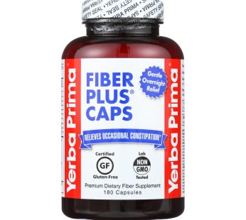Yerba Prima Fiber Plus Caps – 625 Mg – 180 Capsules