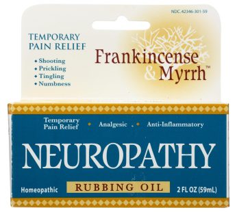 Frankincense And Myrrh Neuropathy Rubbing Oil – 2 Fl Oz