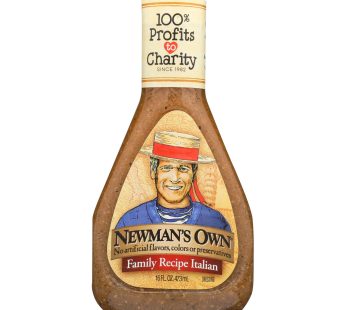 Newman’s Own Family Recipe Dressing – Italian – Case Of 6 – 16 Fl Oz.