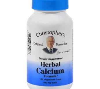 Dr. Christopher’s Formulas Herbal Calcium Formula – 425 Mg – 100 Caps