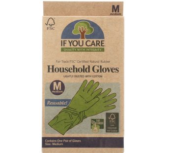 If You Care Household Gloves – Medium – 12 Pairs