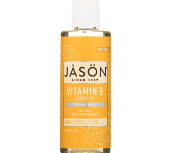 Jason Vitamin E Pure Natural Skin Oil – 5000 Iu – 4 Fl Oz