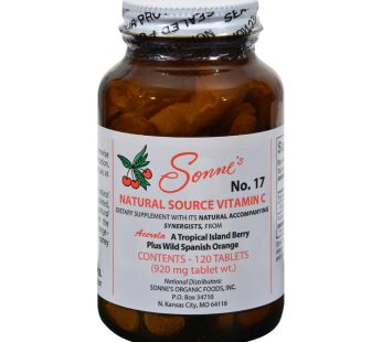 Sonne’s Natural Source Vitamin C No 17 – 120 Tablets