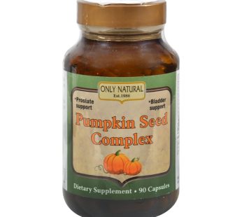 Only Natural Pumpkin Seed Complex – 700 Mg – 90 Capsules