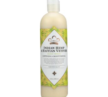 Nubian Heritage Body Wash Indian Hemp And Haitian Vetiver – 13 Fl Oz