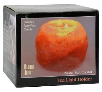 Himalayan Salt Tea Light Holder – 1 Candle