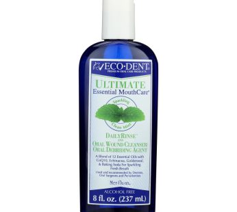 Eco-dent Dailyrinse Mouthrinse – Mint – 8 Oz