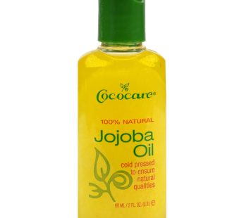 Cococare Natural Jojoba Oil – 2 Fl Oz