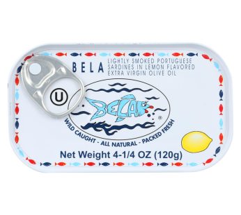 Bela-olhao Sardines In Lemon Sauce – 4.25 Oz – Case Of 12