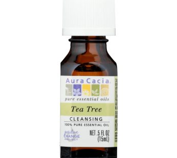 Aura Cacia – Pure Essential Oil Tea Tree – 0.5 Fl Oz