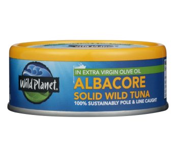 Wild Planet Wild Albacore Tuna In Extra Virgin Olive Oil – Case Of 12 – 5 Oz.