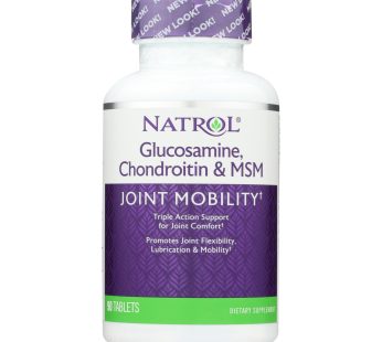 Natrol Glucosamine Chondroitin And Msm – 90 Tablets