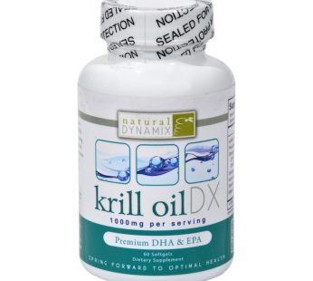 Natural Dynamix Krill Oil Dx – 60 Softgels