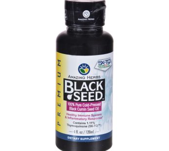 Amazing Herbs – Black Seed Oil – 4 Fl Oz