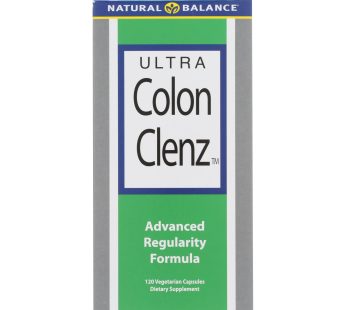 Natural Balance Ultra Colon Clenz – 120 Vegetarian Capsules