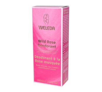 Weleda Deodorant Wild Rose – 3.4 Fl Oz
