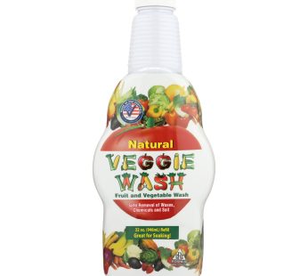 Citrus Magic All Natural Fruit And Vegetable Wash- Soaker Bottle – 32 Fl Oz