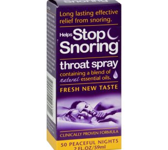 Essential Health Helps Stop Snoring Throat Spray – 2 Fl Oz