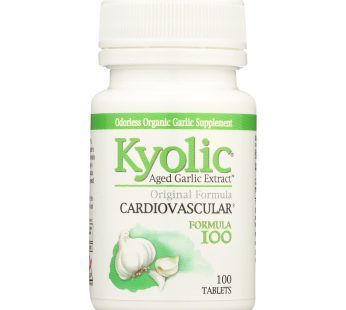 Kyolic – Aged Garlic Extract Cardiovascular Formula 100 – 100 Tablets