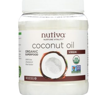 Nutiva Virgin Coconut Oil Organic – 54 Fl Oz