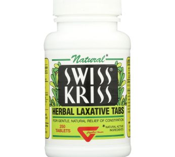 Modern Natural Products Swiss Kriss Herbal Laxative – 250 Tablets