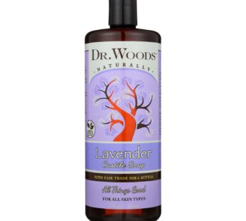 Dr. Woods Shea Vision Soothing Lavender Castile Soap – 32 Oz