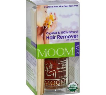 Moom Organic Hair Removal Kit With Lavender Spa Formula – 1 Kit