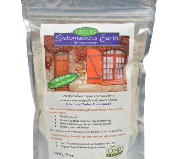 Lumino Diatomaceous Earth For Your Home – 12 Oz