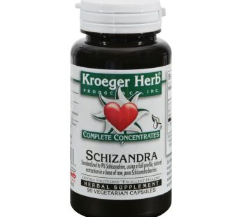 Kroeger Herb Schizandra – 90 Vegetarian Capsules