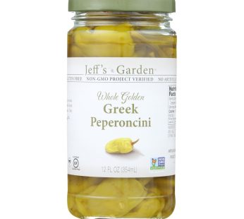 Jeff’s Natural Jeff’s Natural Greek Pepperoncini – Pepperoncini – Case Of 6 – 12 Oz.