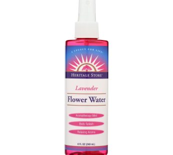 Heritage Products Flower Water Lavender – 8 Fl Oz