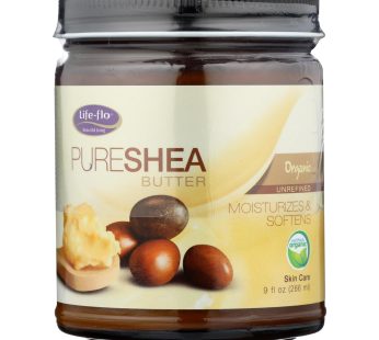 Life-flo Pure Shea Butter Organic – 9 Fl Oz