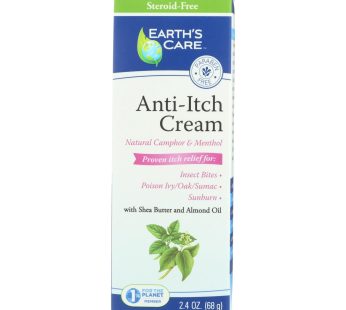 Earth’s Care Anti-itch Cream – 2.4 Oz