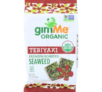 Gimme Organic Roasted Teriyaki – Case Of 12 – 0.35 Oz.
