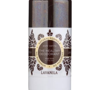 Lavanila Laboratories The Healthy Deodorant – Stick – Pure Vanilla- 2 Oz