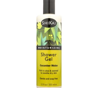 Shikai Products Shower Gel – Cucumber Melon – 12 Oz