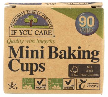 If You Care Baking Cups – Mini Cup – Case Of 24 – 90 Count
