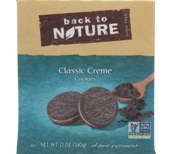 Back To Nature Creme Cookies – Classic – Case Of 6 – 12 Oz.