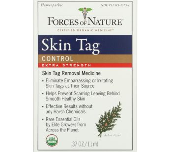Forces Of Nature – Skin Tag Control – Certified Organic – Extra Strength – 11 Ml