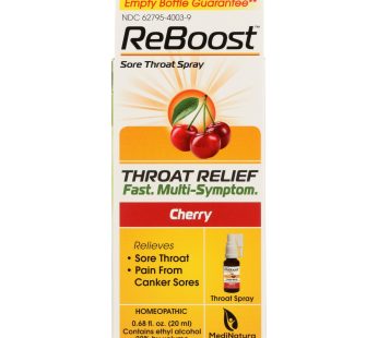 Reboost Throat Relief Spray – .68 Oz
