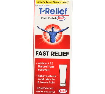 T-relief – Pain Relief Gel – Arnica Plus 12 Natural Ingredients – 1.76 Oz